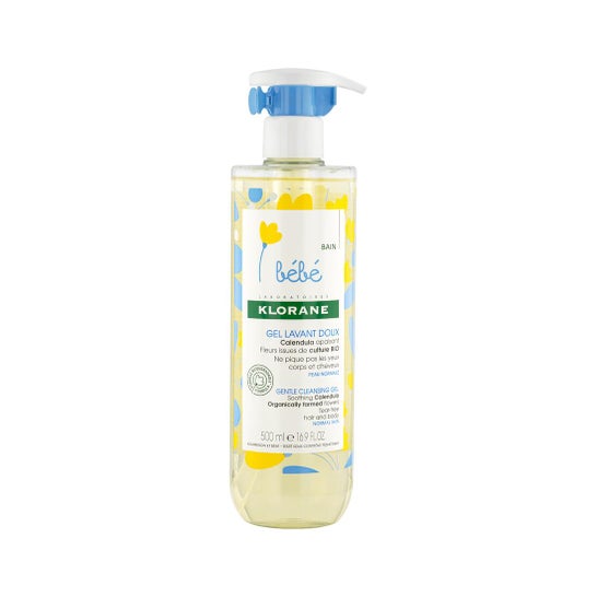 Klorane Baby Calêndula Gel de Limpeza 500Ml