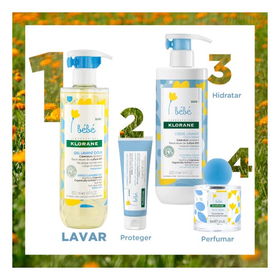 Klorane Baby Calêndula Gel de Limpeza 500Ml
