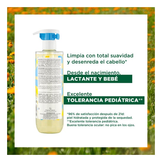 Klorane Baby Calêndula Gel de Limpeza 500Ml
