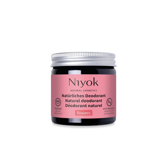 Niyok Flowers Desodorizante Antitranspirante 2 em 1 40 ml