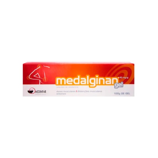 Medinfar Medalginan 50mg/g Salicilato de Dietilamina Gel 100g Medinfar Medalginan 50mg/g Salicilato de Dietilamina Gel 100g
