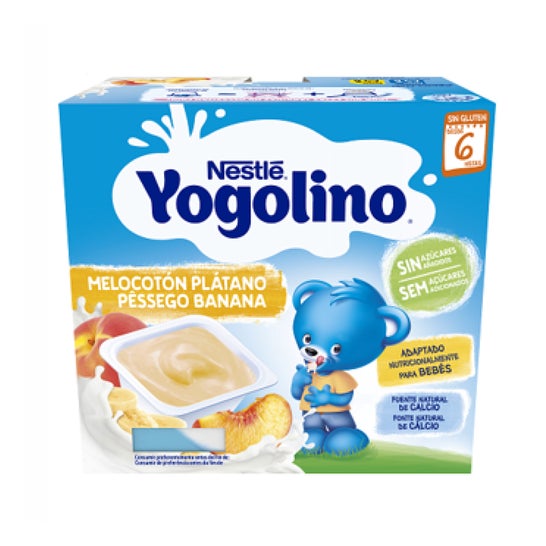 Nestlé Yogolino Melocoton Platano 4x100g