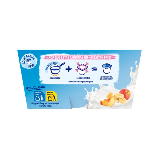 Nestlé Yogolino Melocoton Platano 4x100g