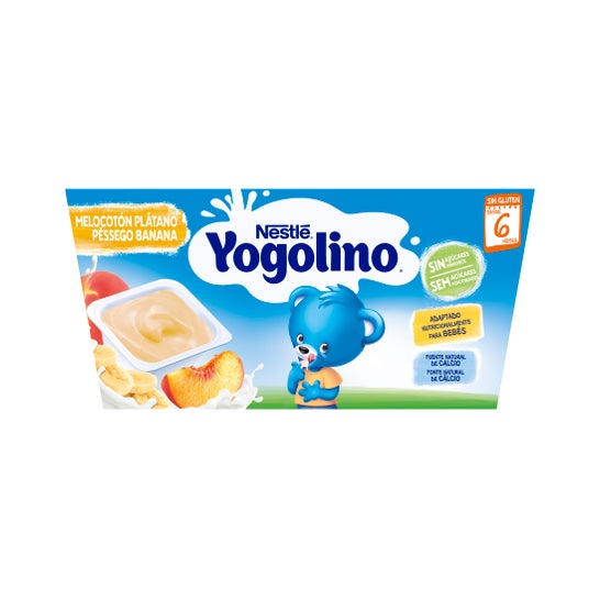Nestlé Yogolino Melocoton Platano 4x100g