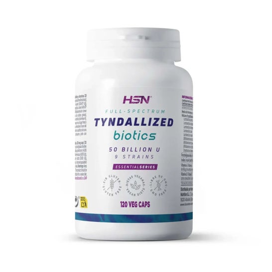 HSN Biotics Tindalizados 50 Billion U Espectro Completo 120vcaps