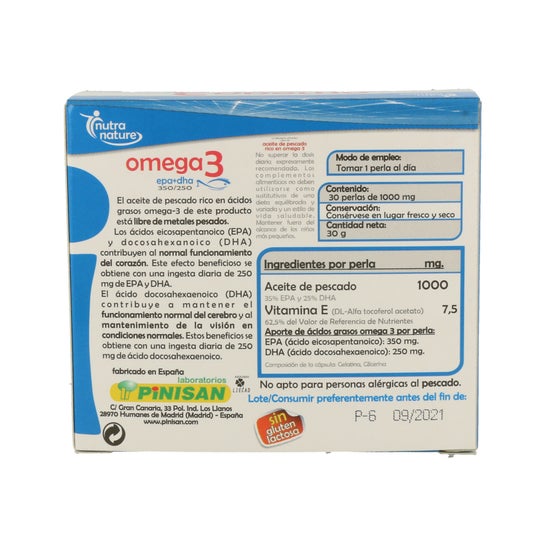 Pinisan Omega 3 30 Pérolas
