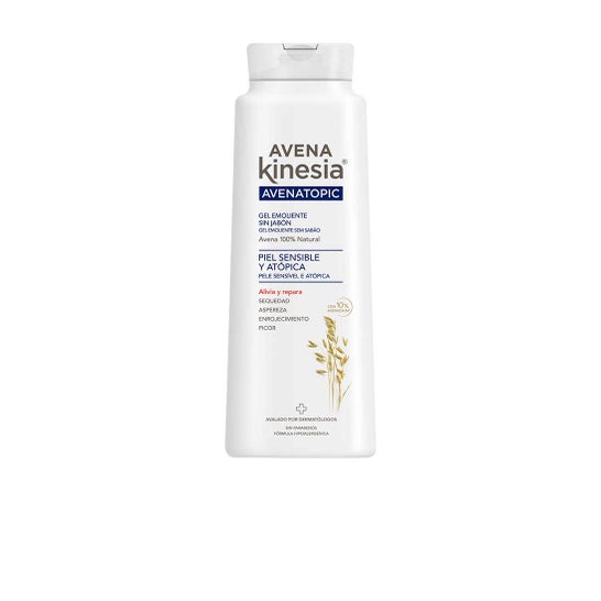 Avena Kinesia Avena Gel Emoliente Tópico Sem Sabonete de Aveia 600ml