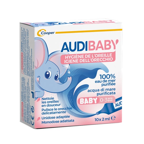 Audi Baby Ear Hygine 10 de dose única