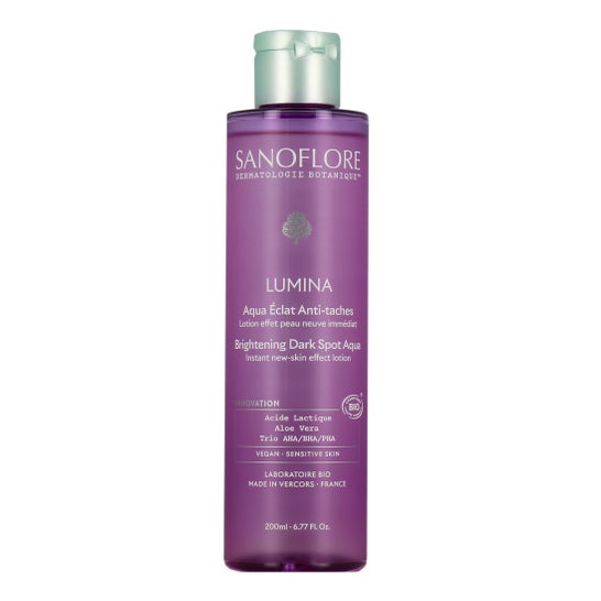 Sanoflore Aqua Lumina Loção Antimanchas Luminosidade Bio 200 ml