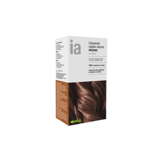 Interapothek Tinte Natural Organic Ia Color 7.35 1 Unidade