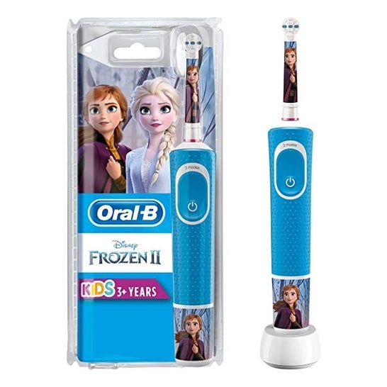 Escova elétrica congelada crianças 1ud do poder das fases de Oral-B