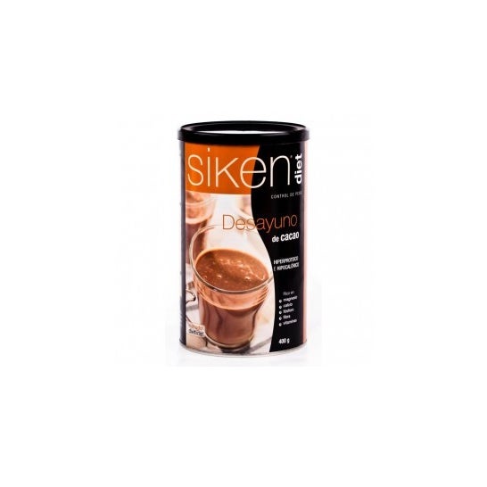 Cacau de pequeno-almoço Siken Diet 400g