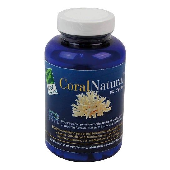 100% Natural Coralnatural 180 Cápsulas