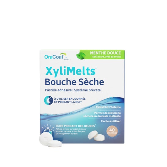 XyliMelts Boca Seca Menta Doce Sem Açúcar 40comp