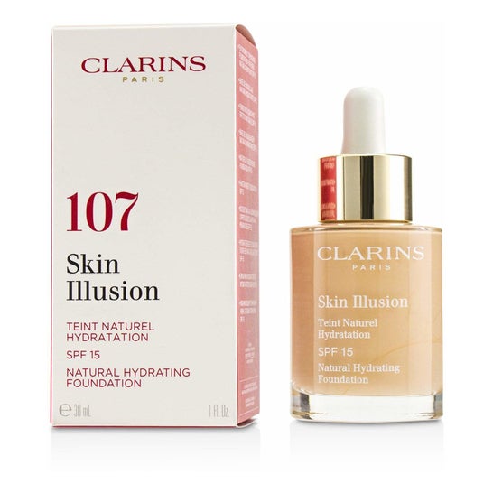 Clarins Skin Illusion Base Spf15 107 Bege 30ml