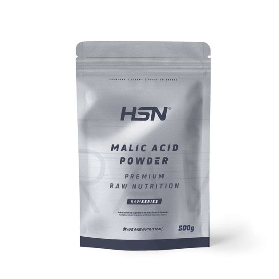 Hsn Malic Acid Powder Premium Raw Nutrition 500g
