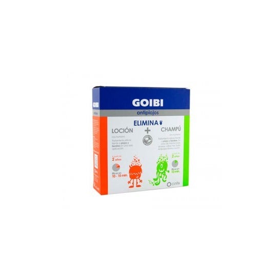 Goibi champô e loção antiparasitários 1 kit