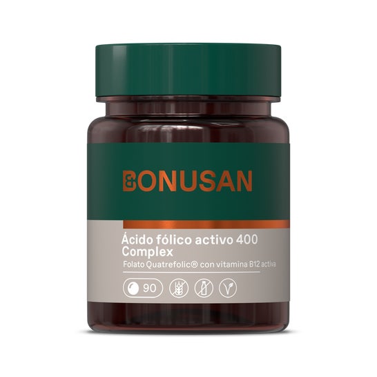 Ácido Fólico Bonusan Plus 90comp