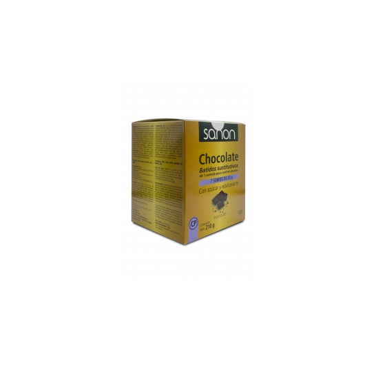 Suco de chocolate substituto Sanon 7 envelopes 30g