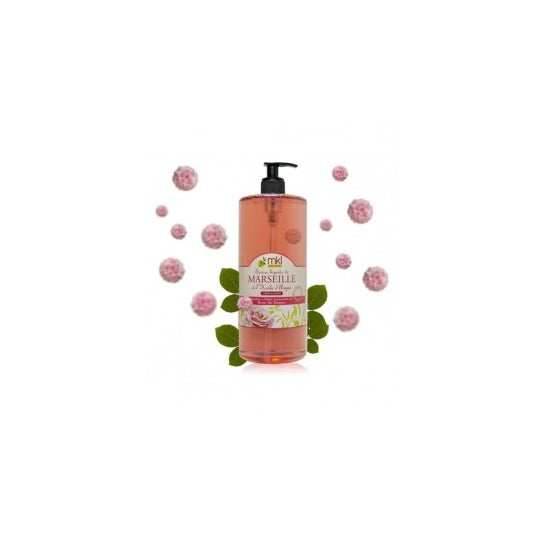 Mkl - Sabonete Líquido de Marselha Damask Rose 1l