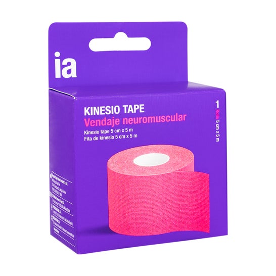 Interapothek Ligadura Kinesio Tape Fúcsia 1 unid.