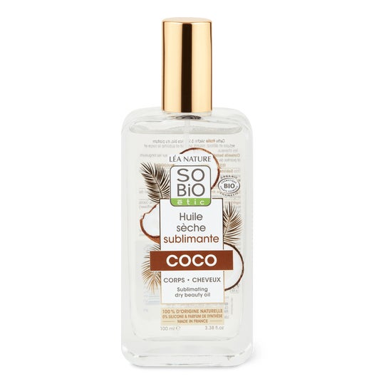 So'Bio Étic Óleo Seco Corpo Cabelo Coco Bio 100ml