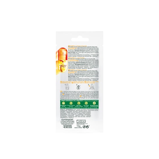 Garnier Skinactive Vitamina C Mask 1ud