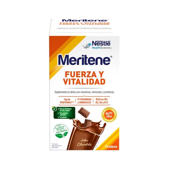 Meritene®Batido de Chocolate 15 saquetas 