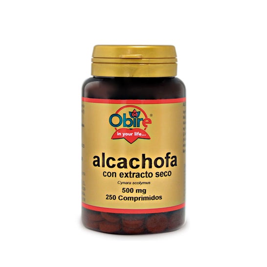 Obire Artichoke Extracto de Alcachofra Seca 250capsulas