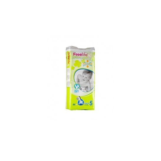 Baby Cash Freelife fraldas tamanho 5 44uds