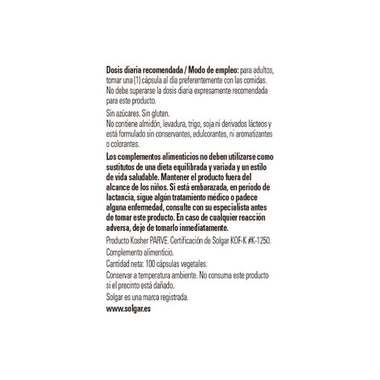 Solgar Vitamina B1