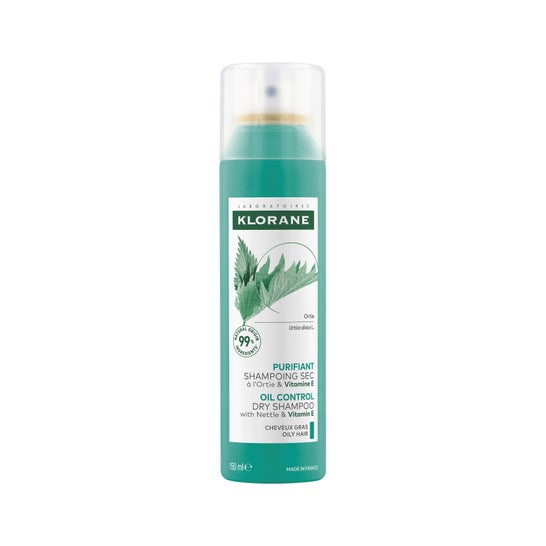 Klorane Champô Seco com Extrato de Urtiga & Vitamina E 150ml