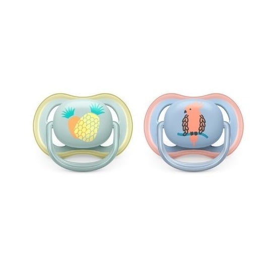 Philips Avent Ultra Air Pacifiers 0-6 Meses 2 peças