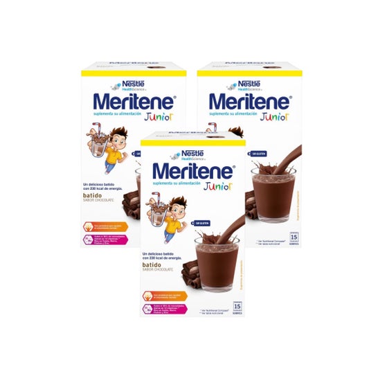 Meritene Junior Batido Chocolate 3x15 Sachês