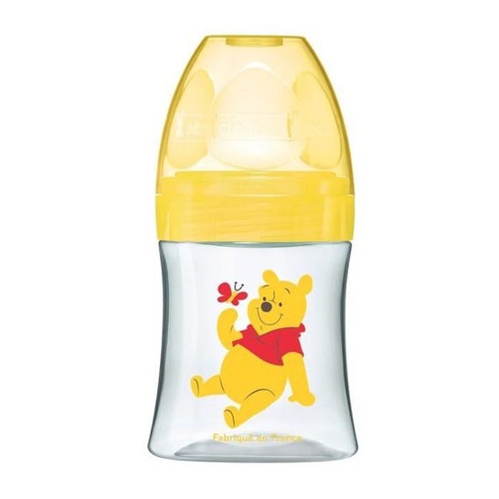 Dodie Feeding Bottle Sensation 150Ml Winnie amarelo 0 a 6 meses