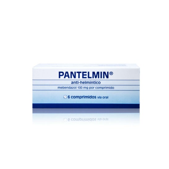 Pantelmin Mebendazol 100mg 6comp