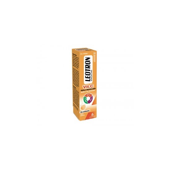 Leotron Vitamin C 18 Compostos Efervescentes