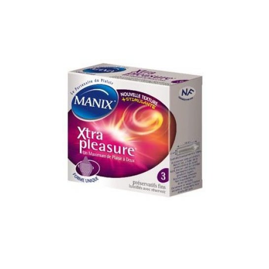 Preservativos Manix Xtra Pleasure 3