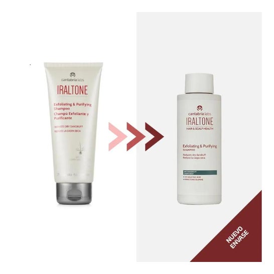 Iraltone Champú Exfoliante y Purificante 200 Ml Iraltone Champú Exfoliante y Purificante 200 Ml