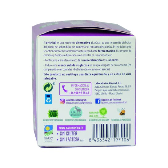 Naturgreen Eritritol Bio Sticks 54x5g