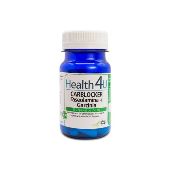 H4U Titulador H4U phaseolamina + garcinia 30 Cápsulas de 550 mg