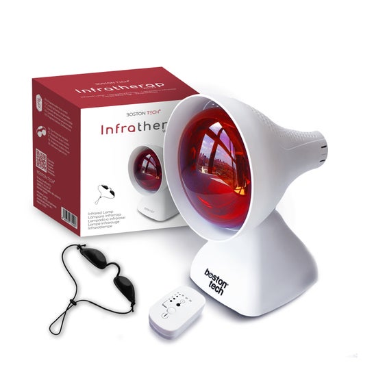 Boston Tech Lâmpada de Infravermelhos Compacta WE122 200 W Temporizador