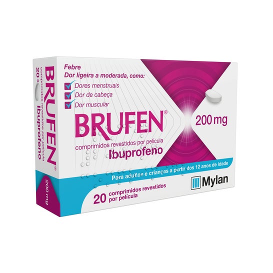 Mylan Brufen Ibuprofeno 200mg 20comp