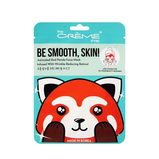 O Crème Shop Seja Suave, Pele! Máscara Facial Panda Red 1pc