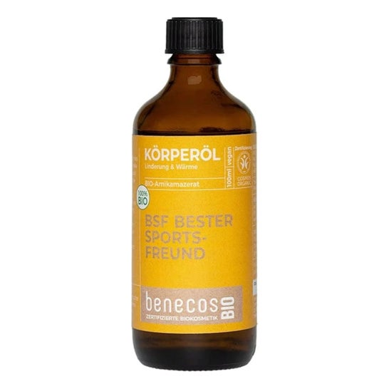 Benecos Óleo Corpo Macerado Arnica Bio Vegano 100ml