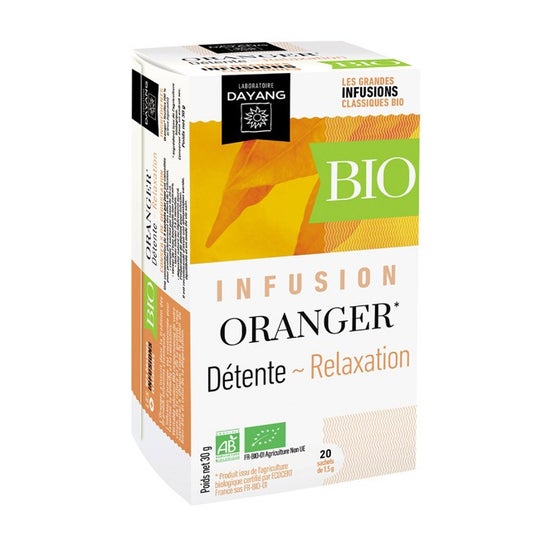 Dayang Organic Orange Infusion 20 sacos de 1.5g