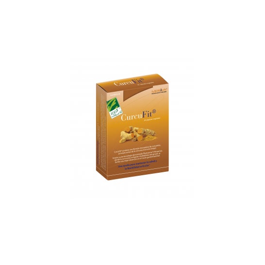 100% Natural CurcuFit 30 cápsulas