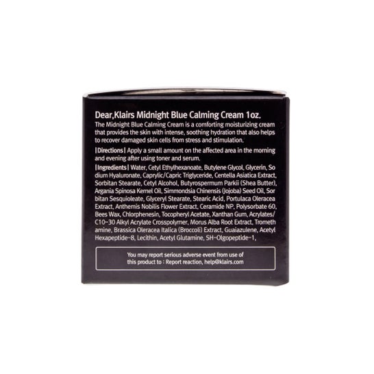 Klairs Midnight Blue Creme Suavizante 30ml