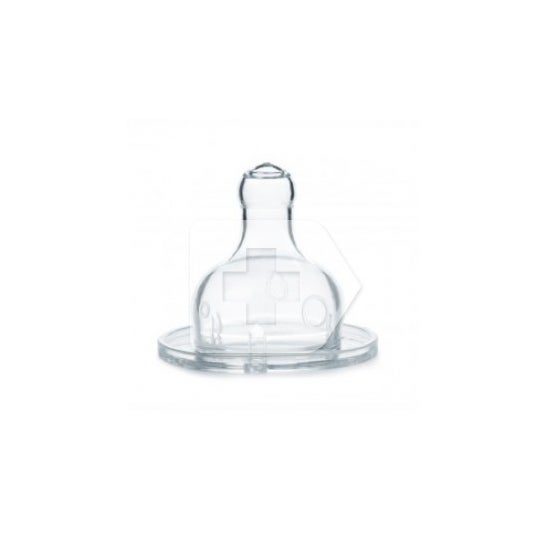 Nuby Comfort dentição de silicone de tetina 3 posições 1ud