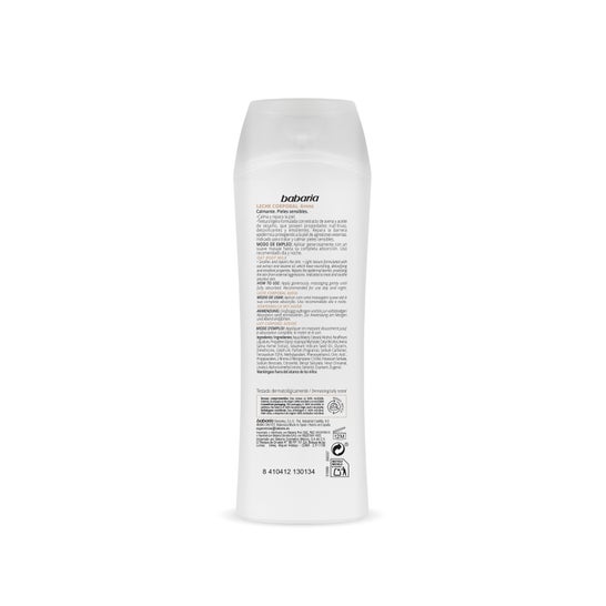 Babaria Pele Sensível ao Leite Corporal Suavizante 400ml